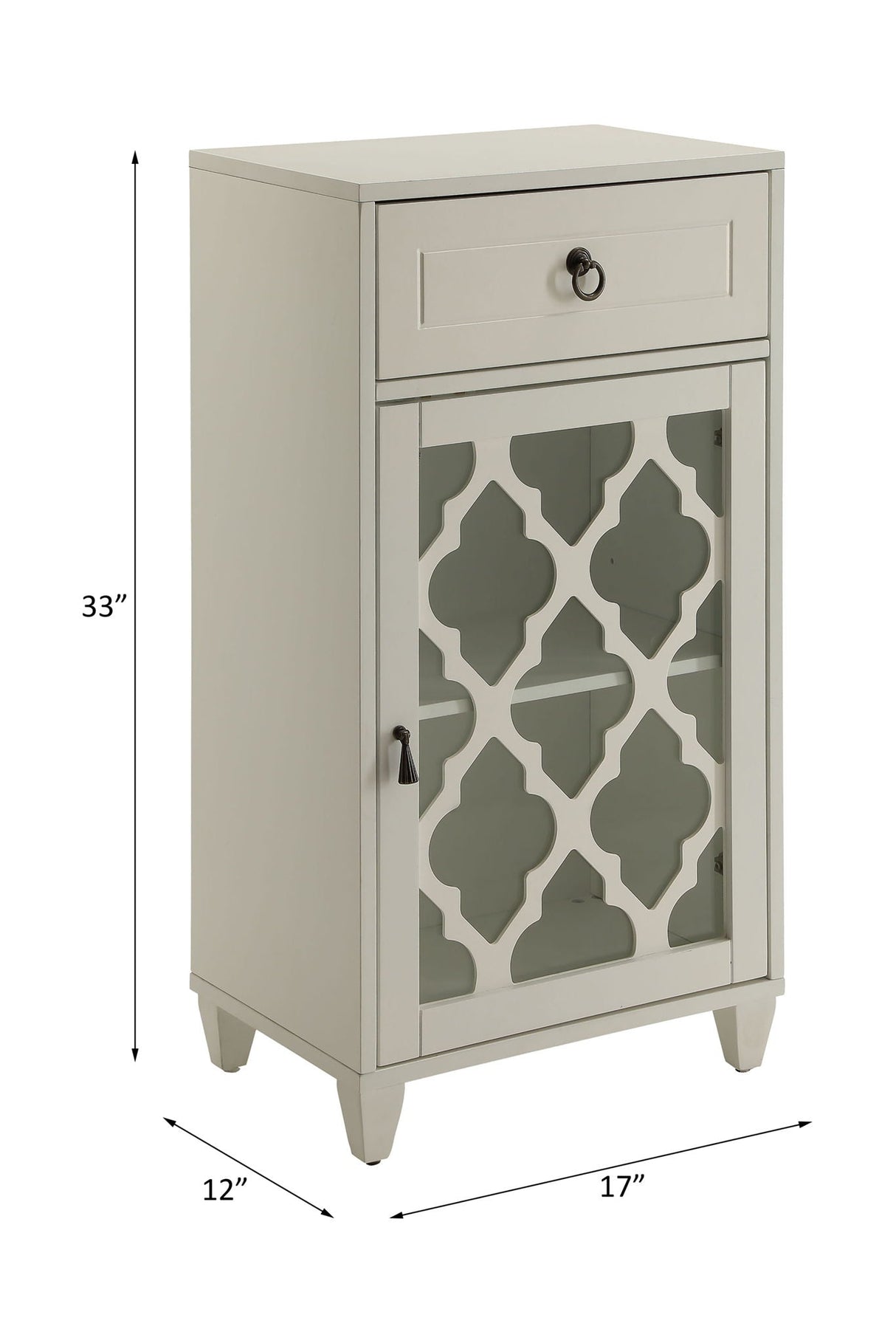 Ceara - Accent Table - White - Best Buy Furniture