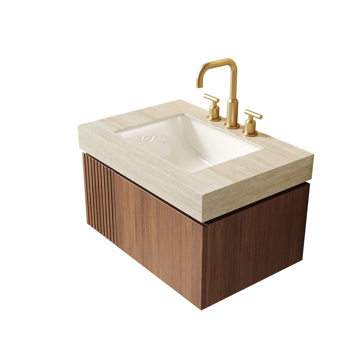 30" Roma Travertine-Pattern Sintered Stone Countertop