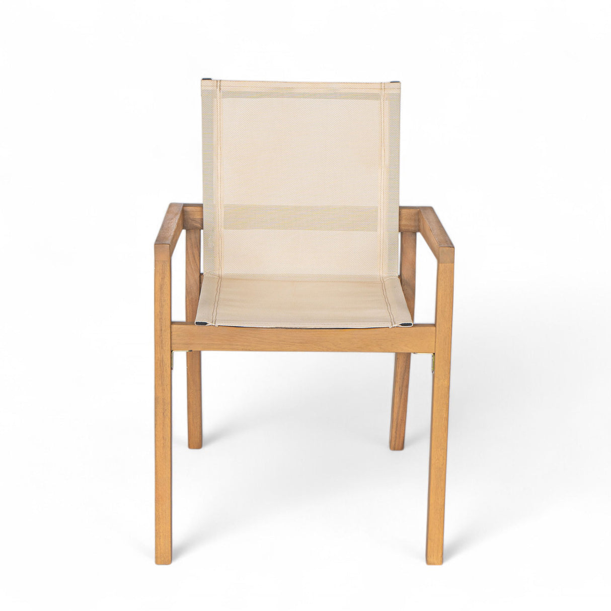 Belfast - Dining Chair With Acacia Wood Frame And Seating (Set of 2)