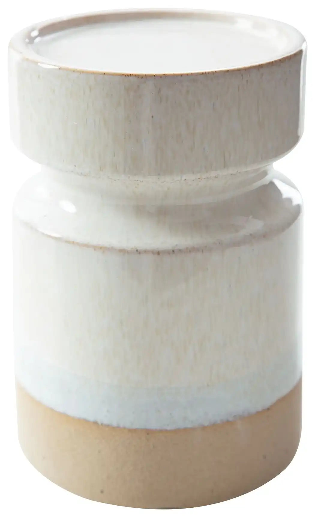 Hurston - Candle Holder Set (Set of 3) - Ivory / Brown - Best Buy Furniture