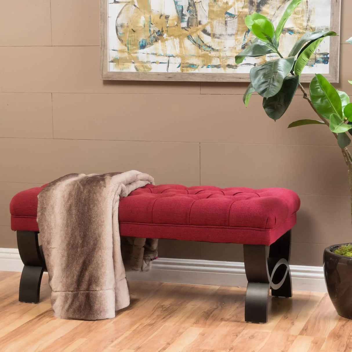 Hilton - Ottoman Bench Classic Style - Best Buy Furniture