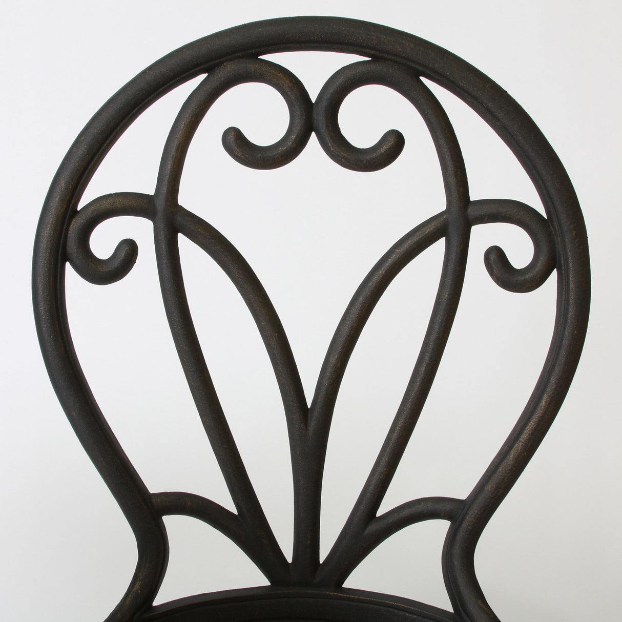 Thomas - 3 Pieces Cast Bistro Set - Black / Gold