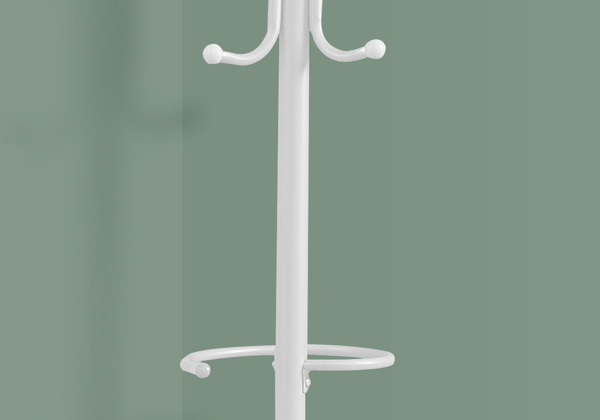 Coat Rack, Hall Tree, Free Standing, Hanging Bar, 6 Hooks, Entryway, Contemporary & Modern - Best Buy Furniture