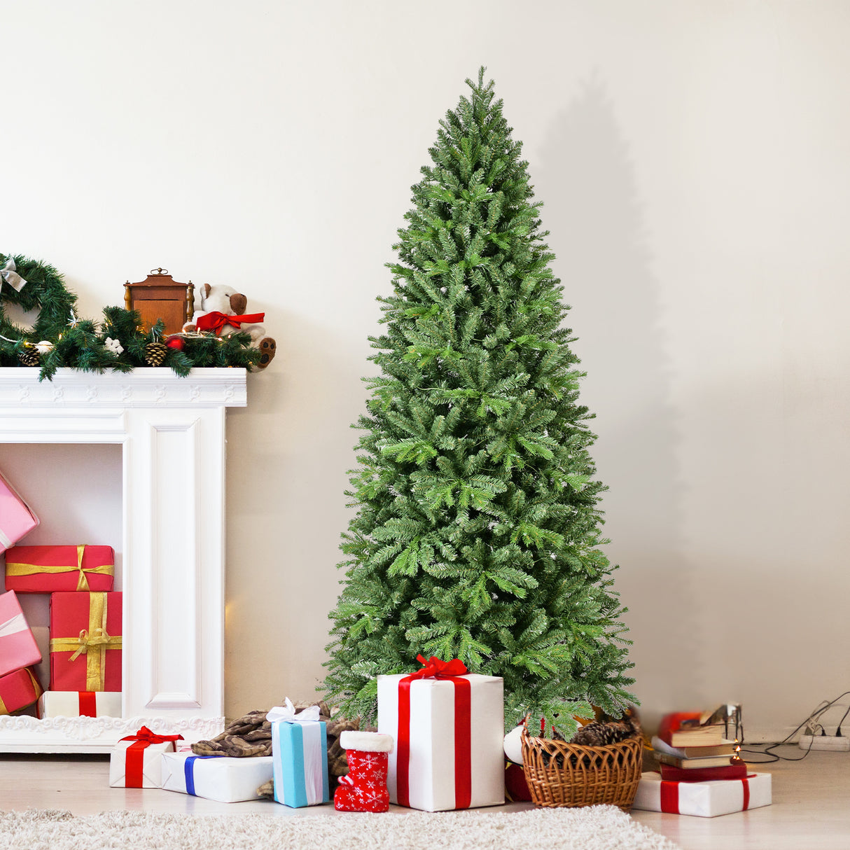 5FT Christmas Tree with 756 PE+PVC Tips