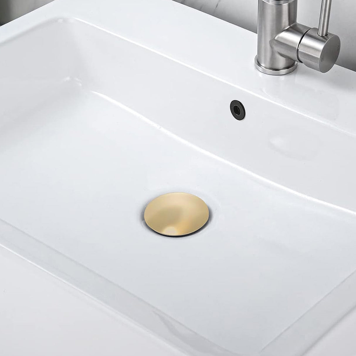 Bathroom Sink Drain with Overflow