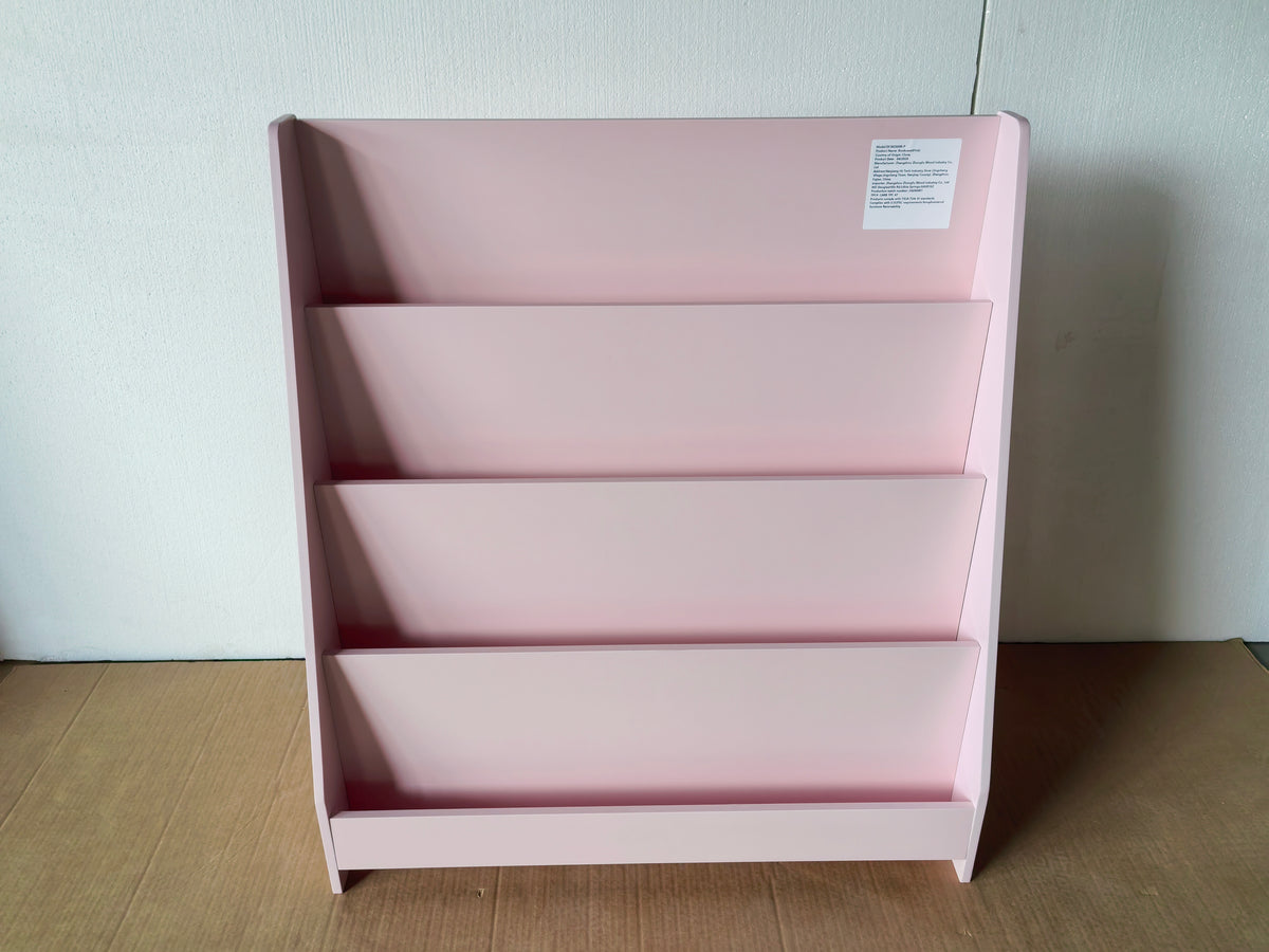4-Tier Kids Bookshelf - Toddler Book Display Shelves