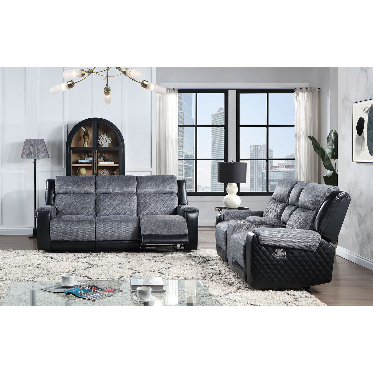 Alicia - Traditional Reclining Set
