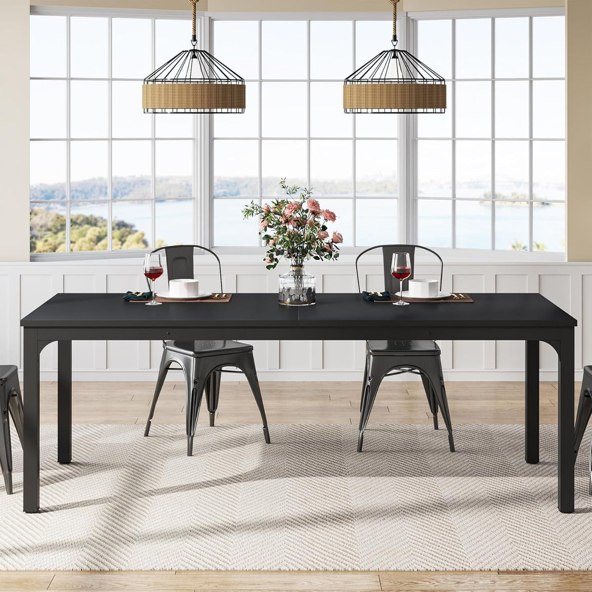Rectangle Dining Table For 6 - 8 People