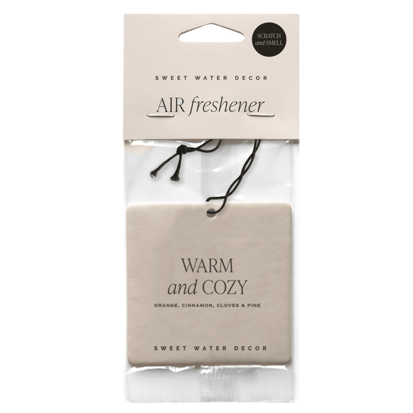 Warm and Cozy Hanging Air Freshener