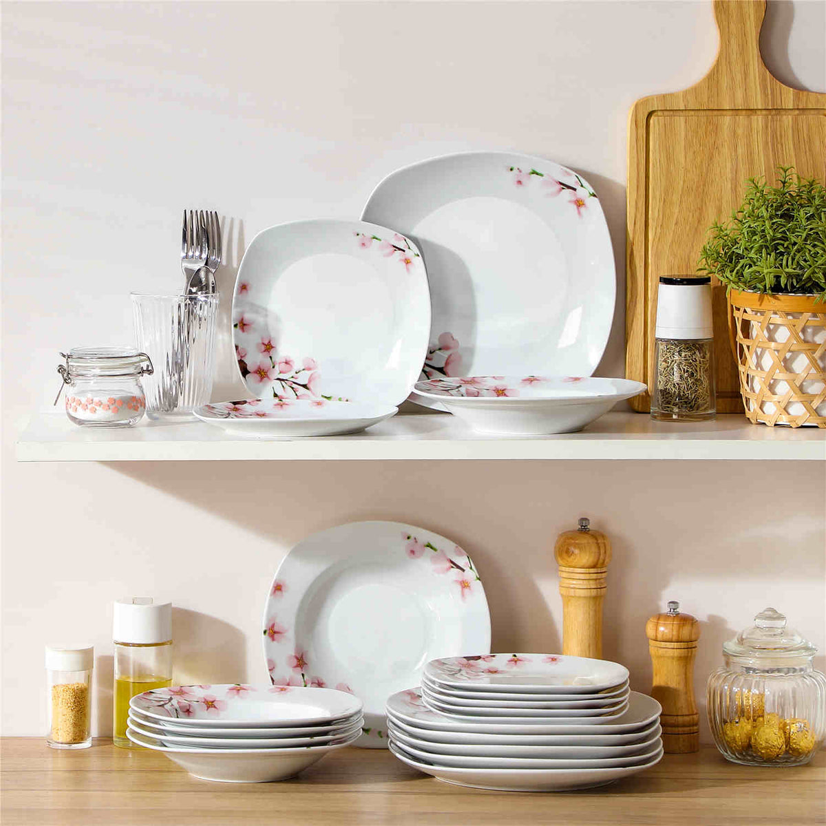 Annie 18 Piece Dinnerware Set