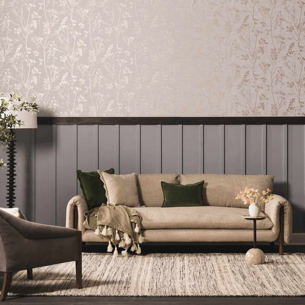 Arabi Wool Area Rug