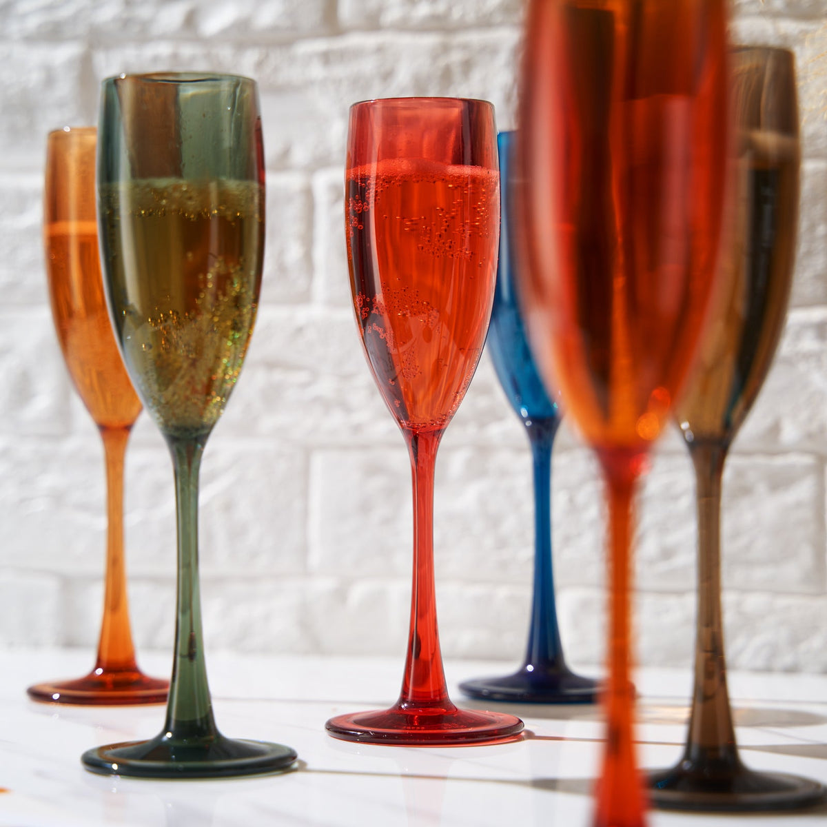 Khen Site Eze Acrylic Champagne Flute Glassware - view 6