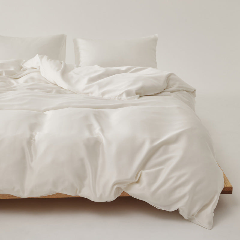 Adeline Pastel Silky Cooling TENCEL™ Bedding Set / Brown