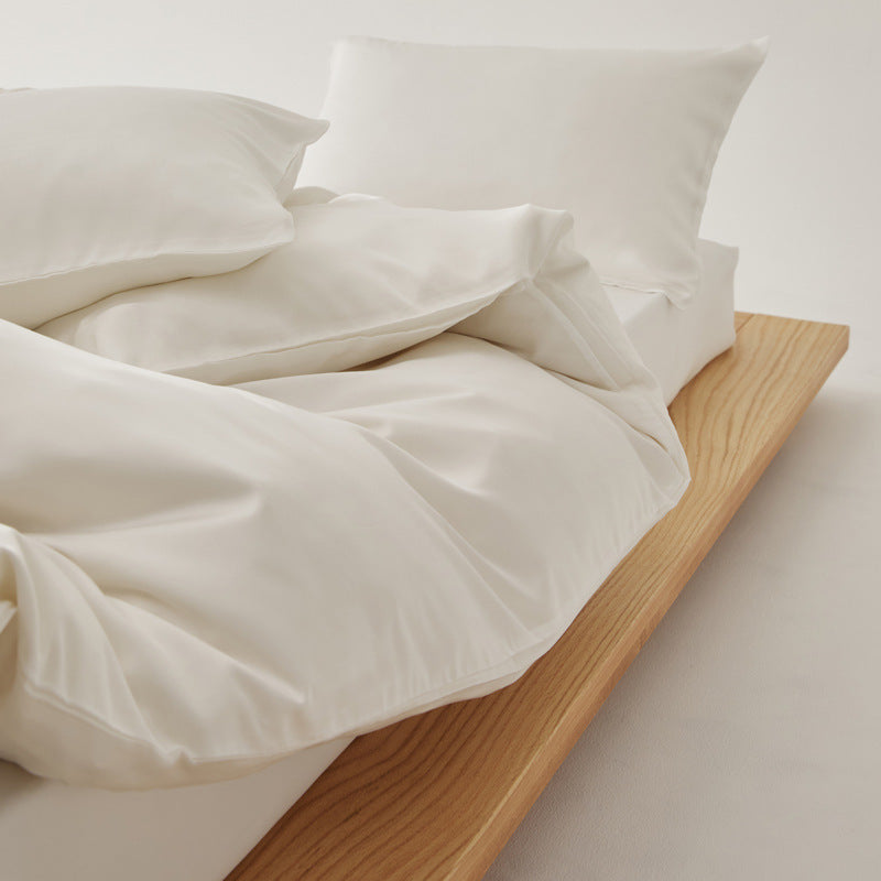 Adeline Pastel Silky Cooling TENCEL™ Bedding Set / Brown