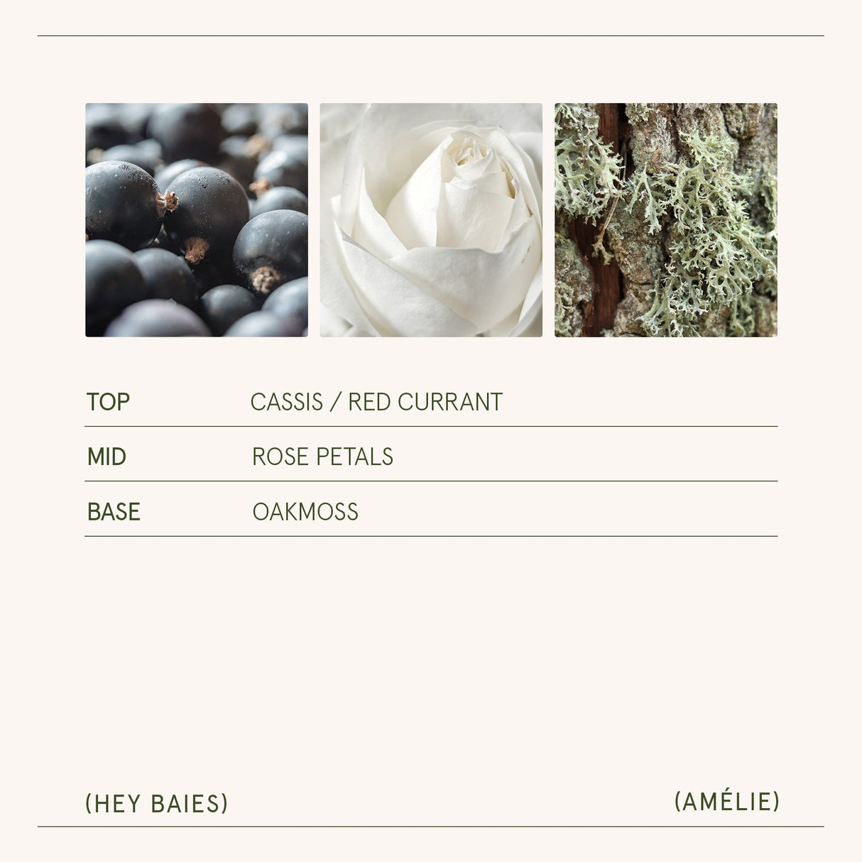 Amélie – Hey Baies Candle