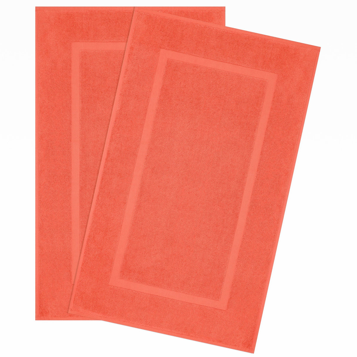 American Soft Linen Bekos 100% Cotton Bath Mat Set, 2 Piece 20x34 inches Bath Mats for Bathroom