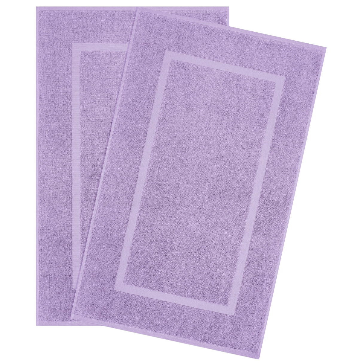 American Soft Linen Bekos 100% Cotton Bath Mat Set, 2 Piece 20x34 inches Bath Mats for Bathroom