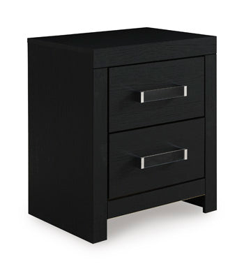 Maeling Two Drawer Night Stand
