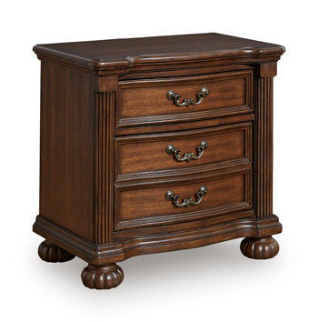 Lavinton Three Drawer Night Stand