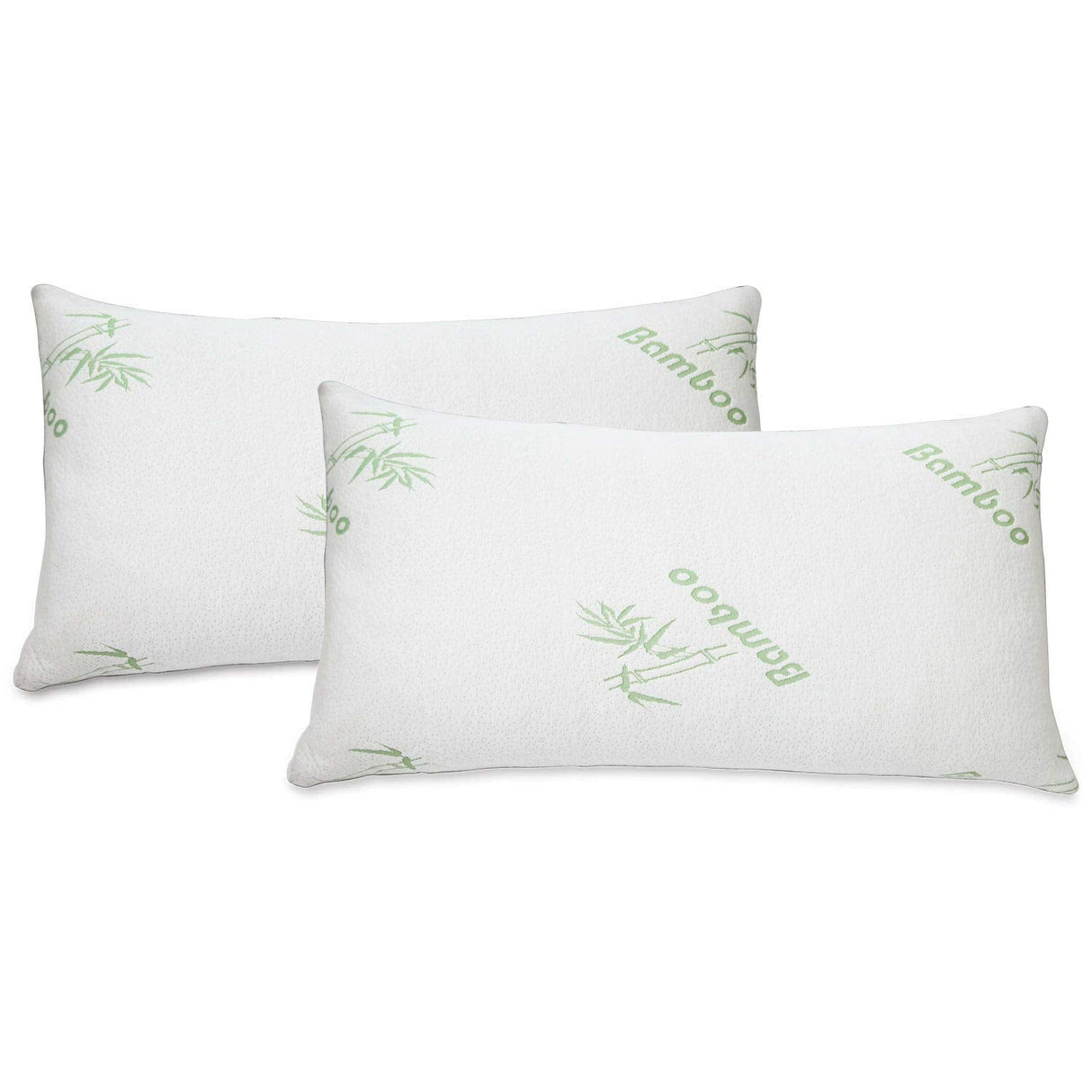 Bamboo Memory Foam Pillows (1 or 2 Pack)