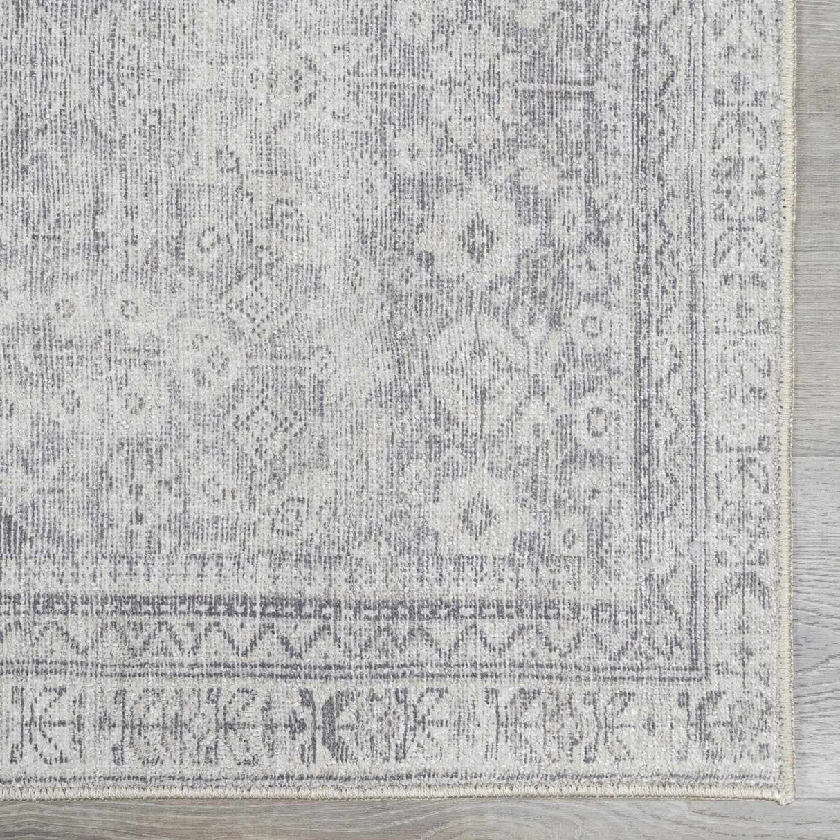 Collins Avenue IV Vintage Damask Area Rug