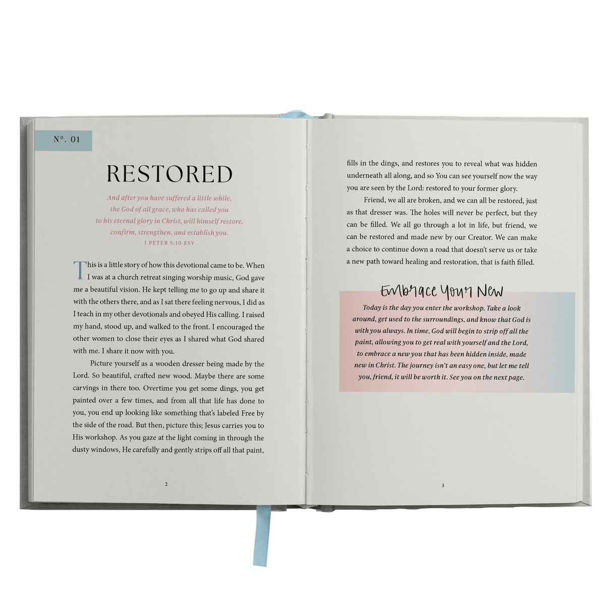 Sweet Water Decor Embrace Your New Devotional - view 6
