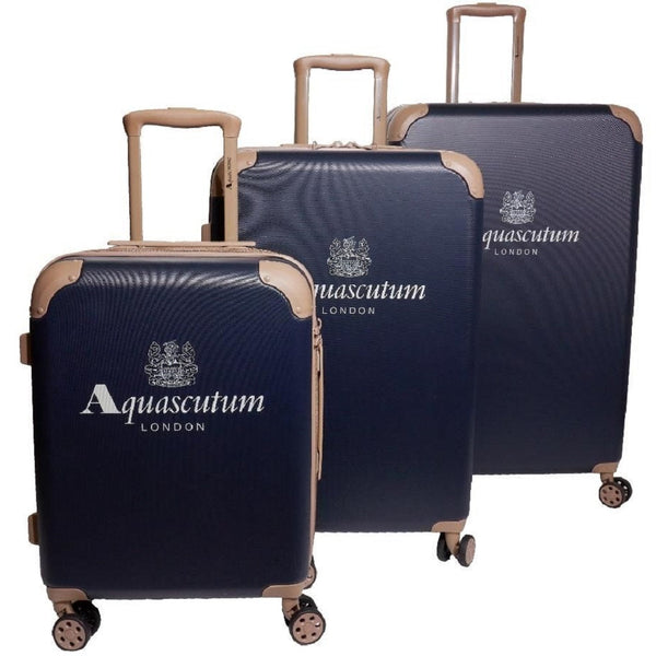 Aquascutum 3-Piece Set Hardside Spinner