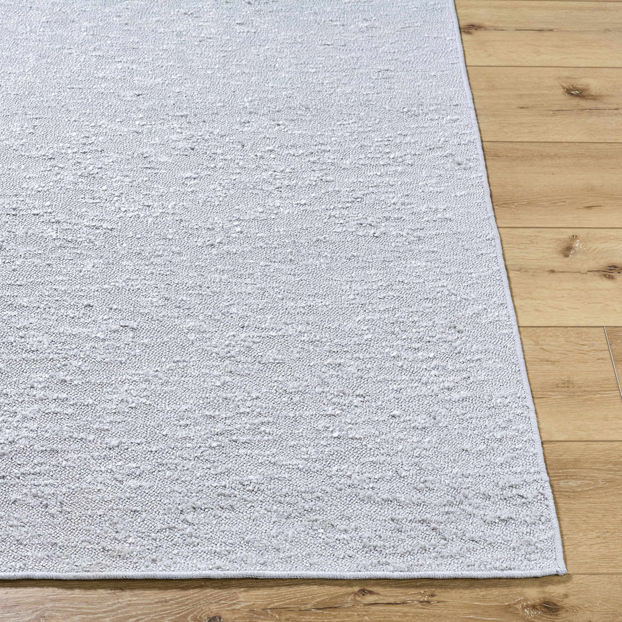 Breena Medium Gray Washable Area Rug