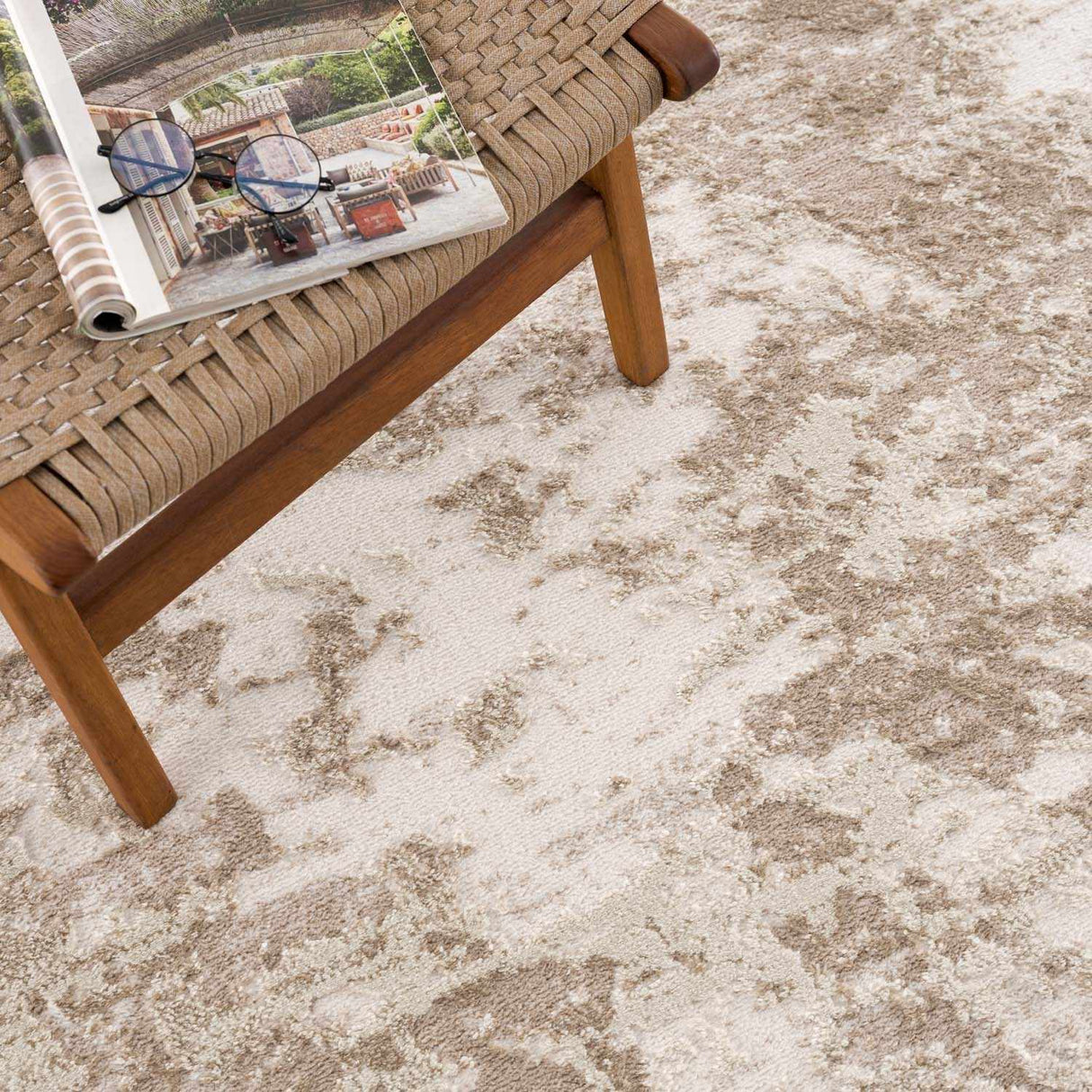 Briley Beige Area Rug