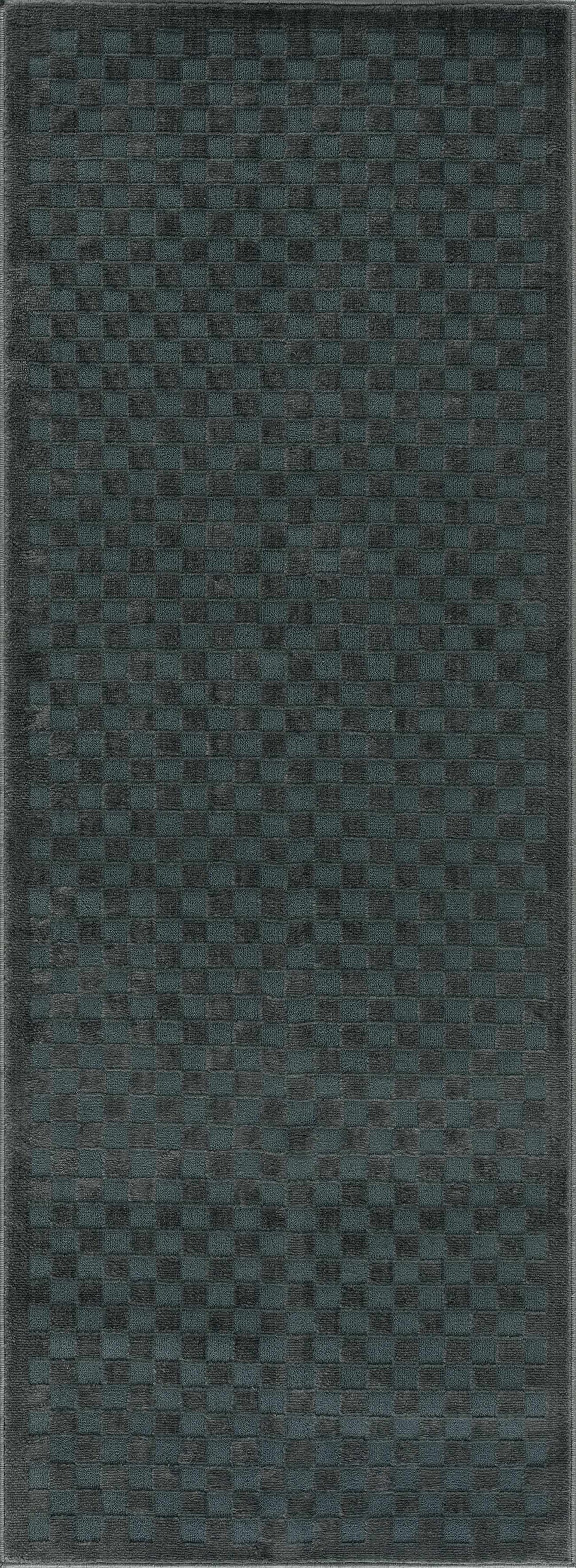 Gaiwan Oil Green Washable Area Rug