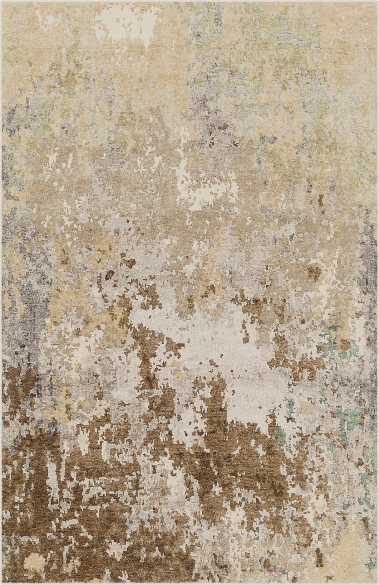 Bued Handmade Wool-Blend Rug - Clearance