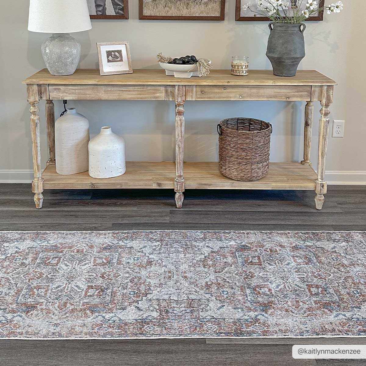 Boutique Rugs Rust Hera Washable Area Rug - view 5
