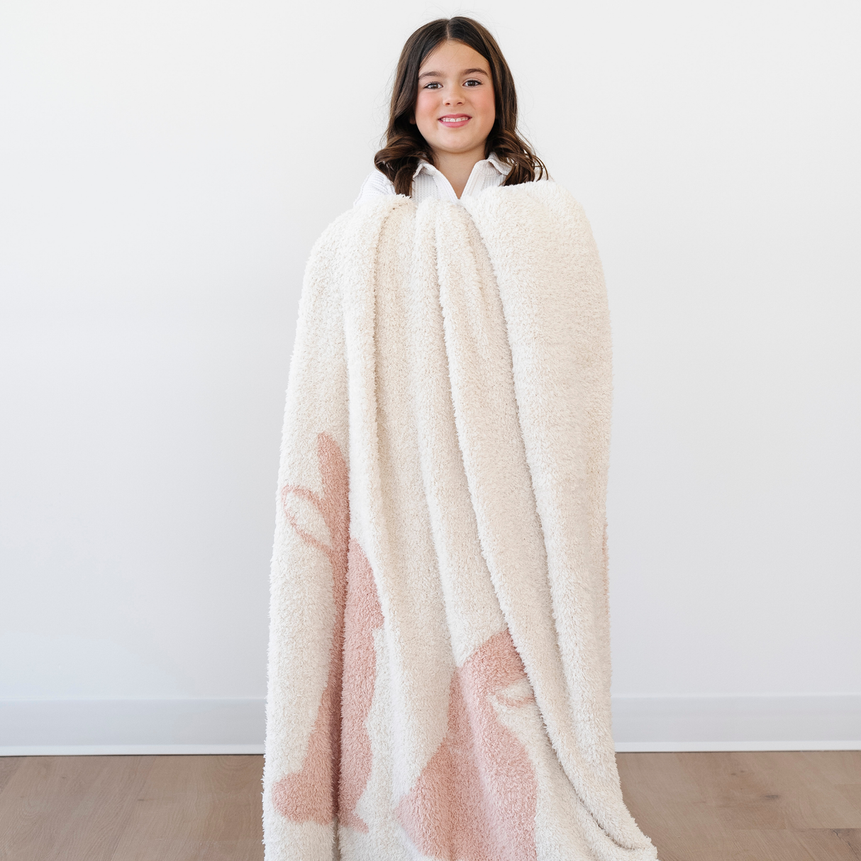 Saranoni DOUBLE-LAYER BAMBONI® TODDLER BLANKETS in Bunny Double Layer