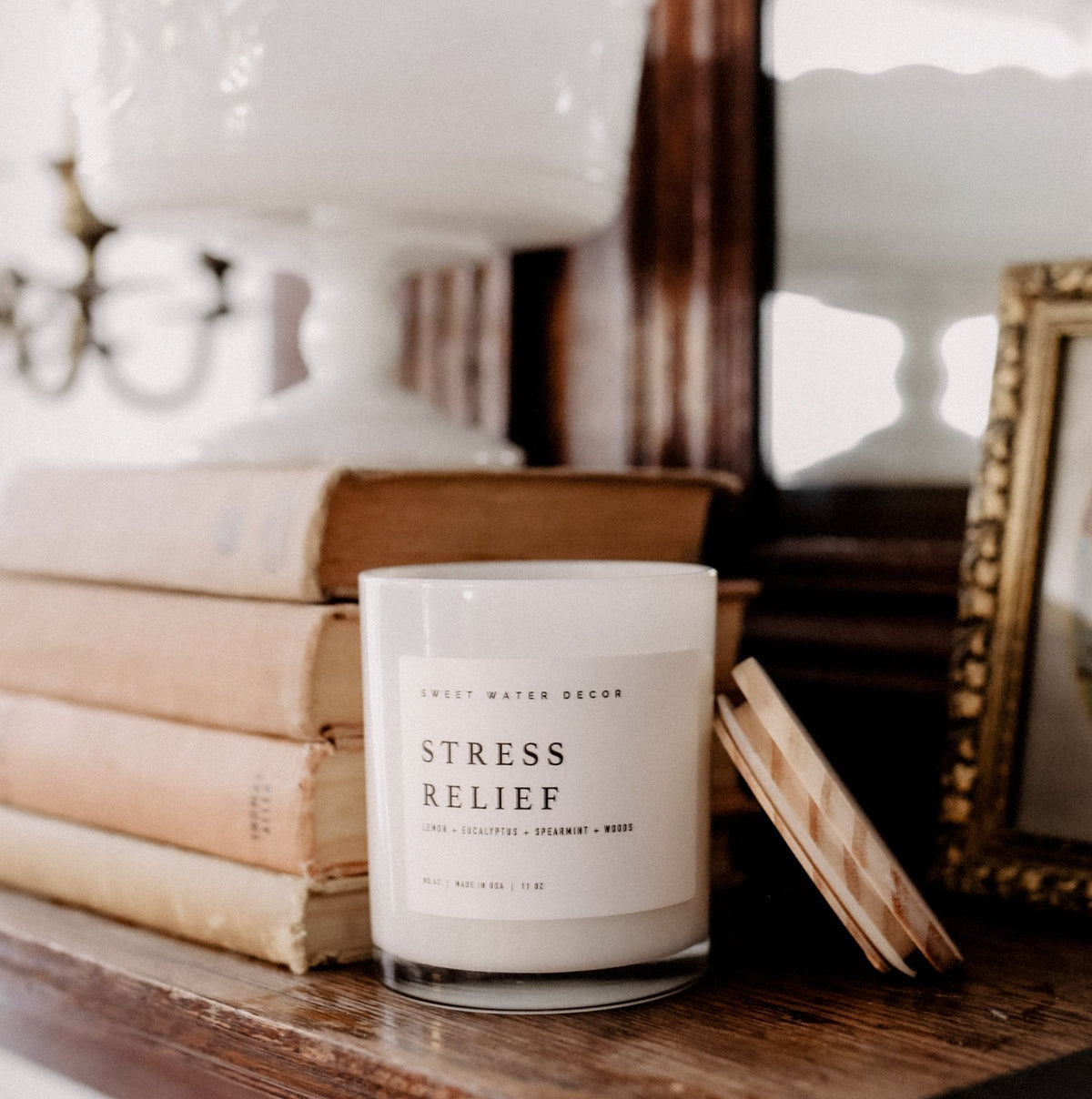 Sweet Water Decor Stress Relief Soy Candle - view 3