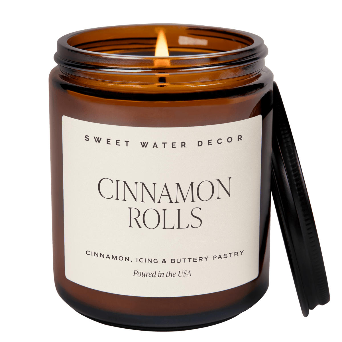 Sweet Water Decor Cinnamon Rolls Soy Candle