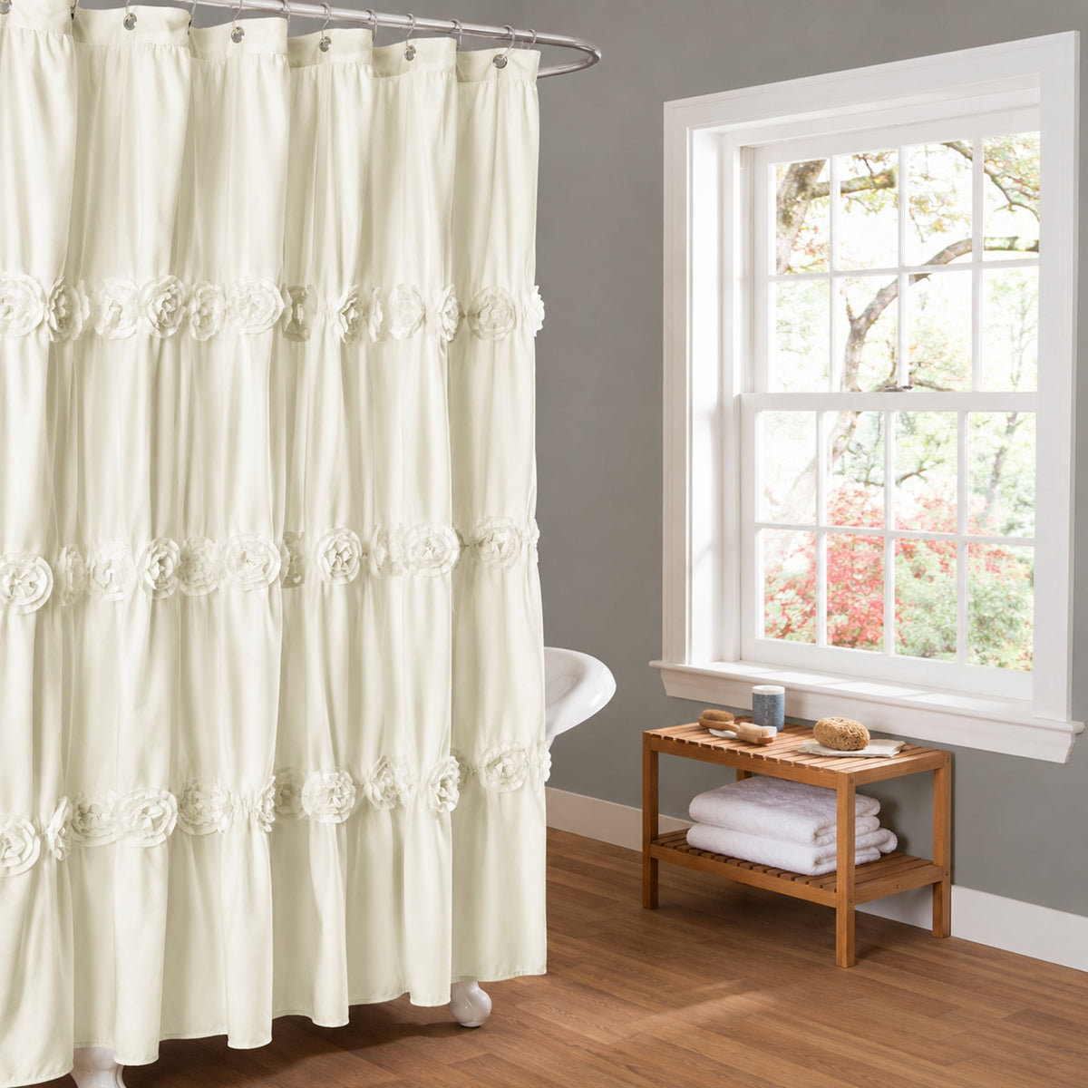 LushDecor Darla Shower Curtain - view 7