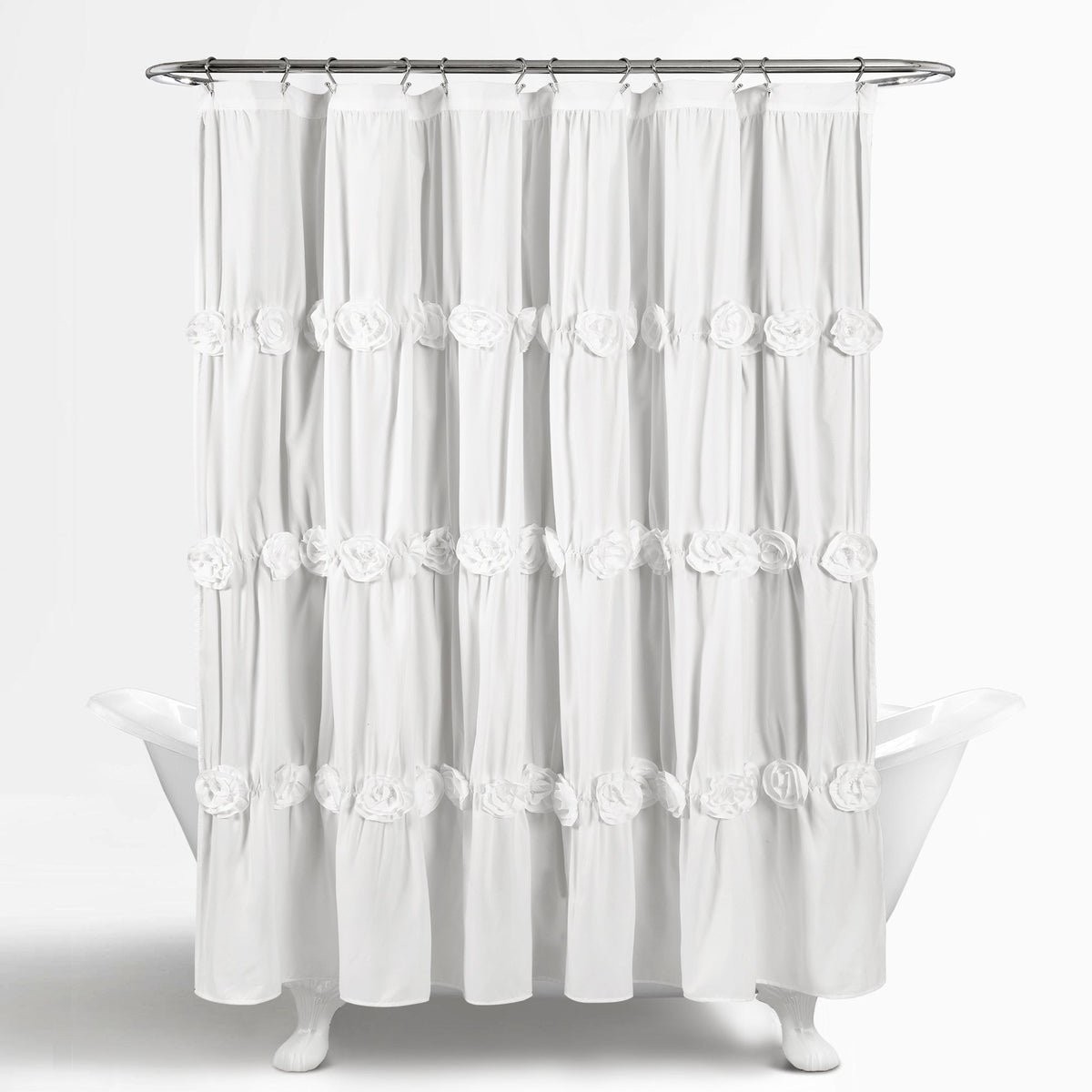 LushDecor Darla Shower Curtain - view 4