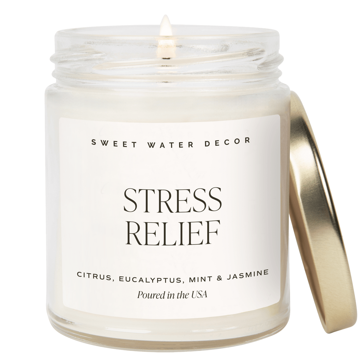 Sweet Water Decor Stress Relief Soy Candle