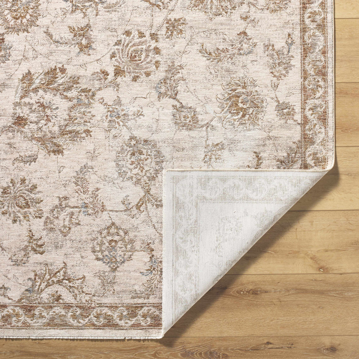 Chyron Cream Area Rug