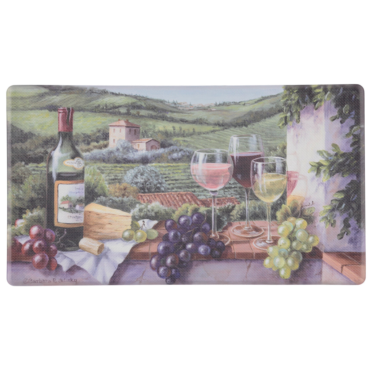 Anti-fatigue Kitchen Mat ''Tasting Time'' - 2 Sizes!