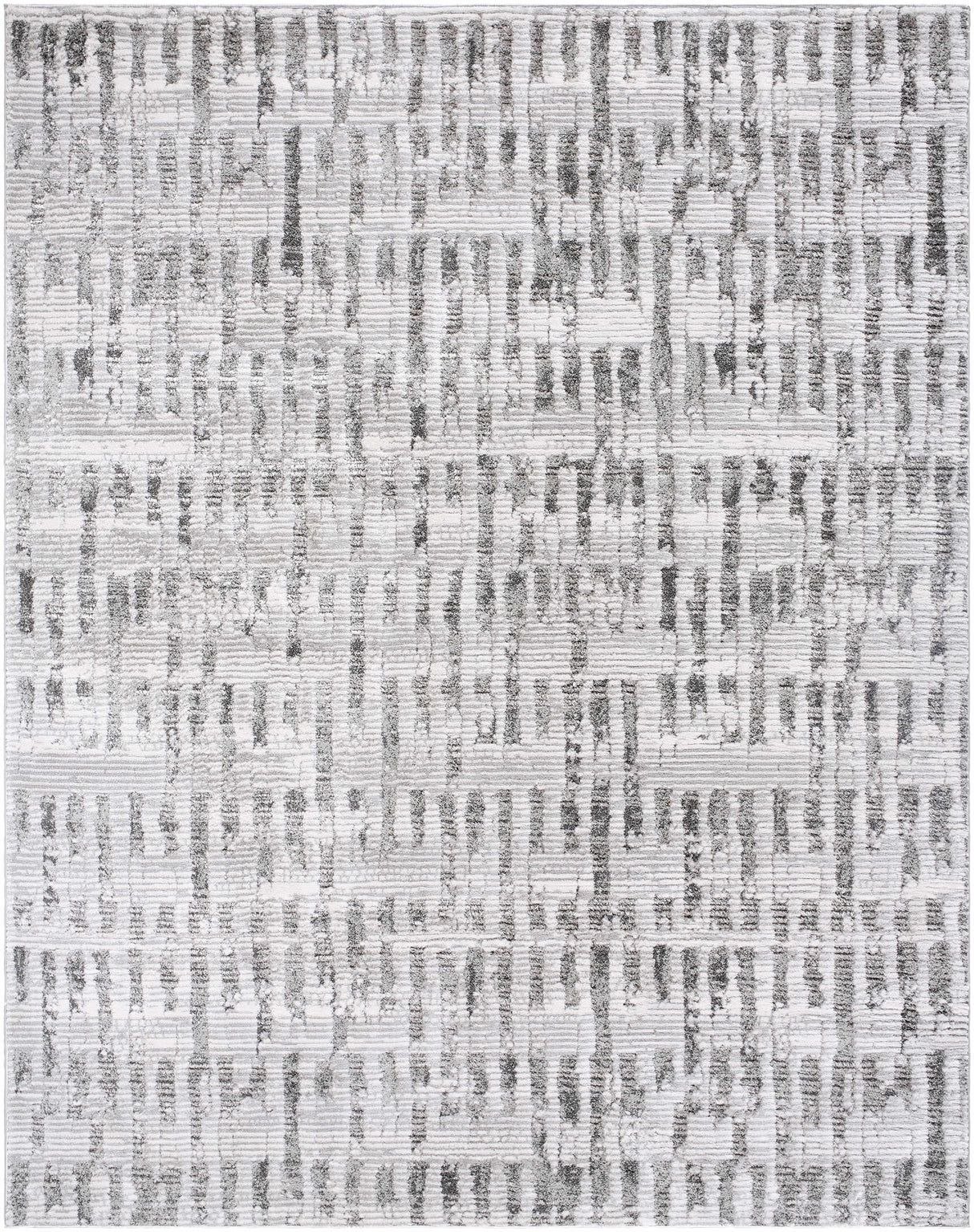 Chelle Gray Shag Area Rug - Clearance