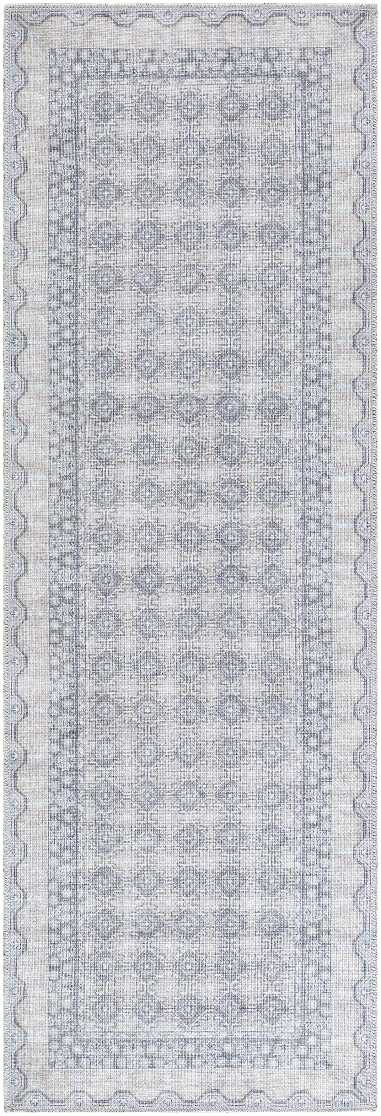 Rainier Gray Washable Rug | Our PNW Home X Livabliss
