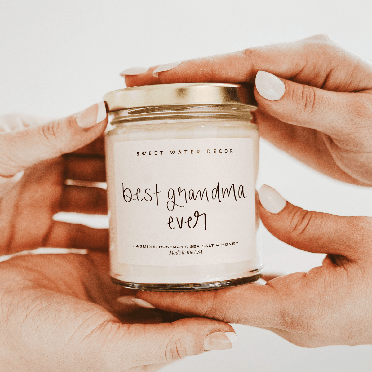Sweet Water Decor Best Grandma Ever Soy Candle - view 2