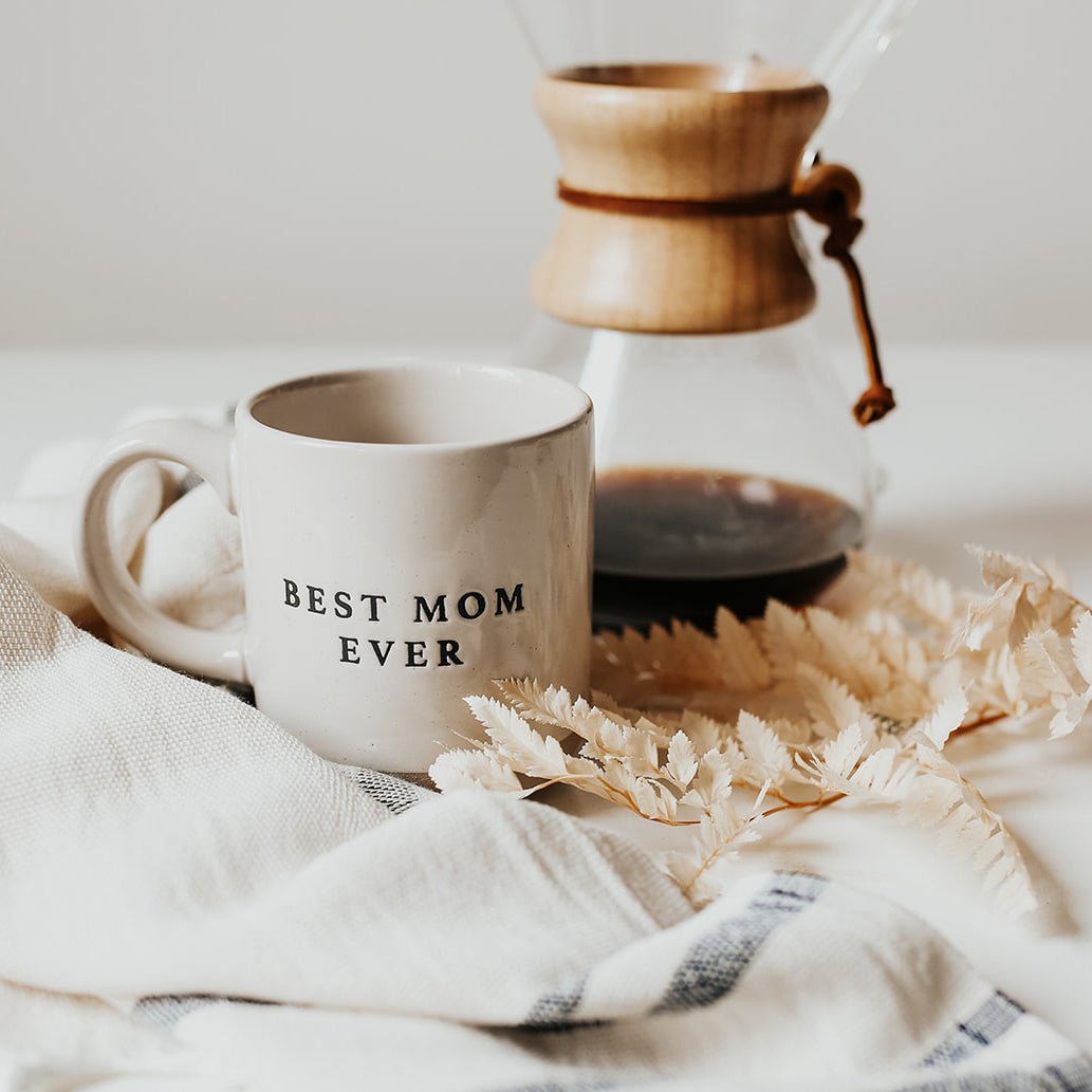 Sweet Water Decor Best Mom Ever 14 oz Stoneware Coffee Mug - view 4