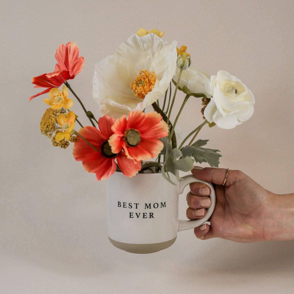 Sweet Water Decor Best Mom Ever 14 oz Stoneware Coffee Mug - view 3