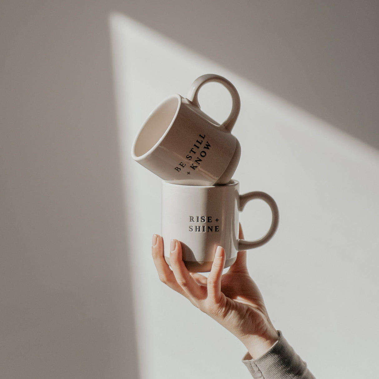 Be Still and Know 14oz Stoneware Coffee Mug