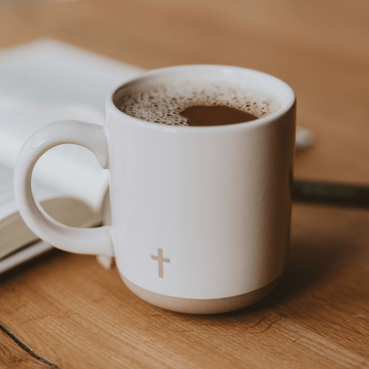 Cross 14oz Stoneware Coffee Mug