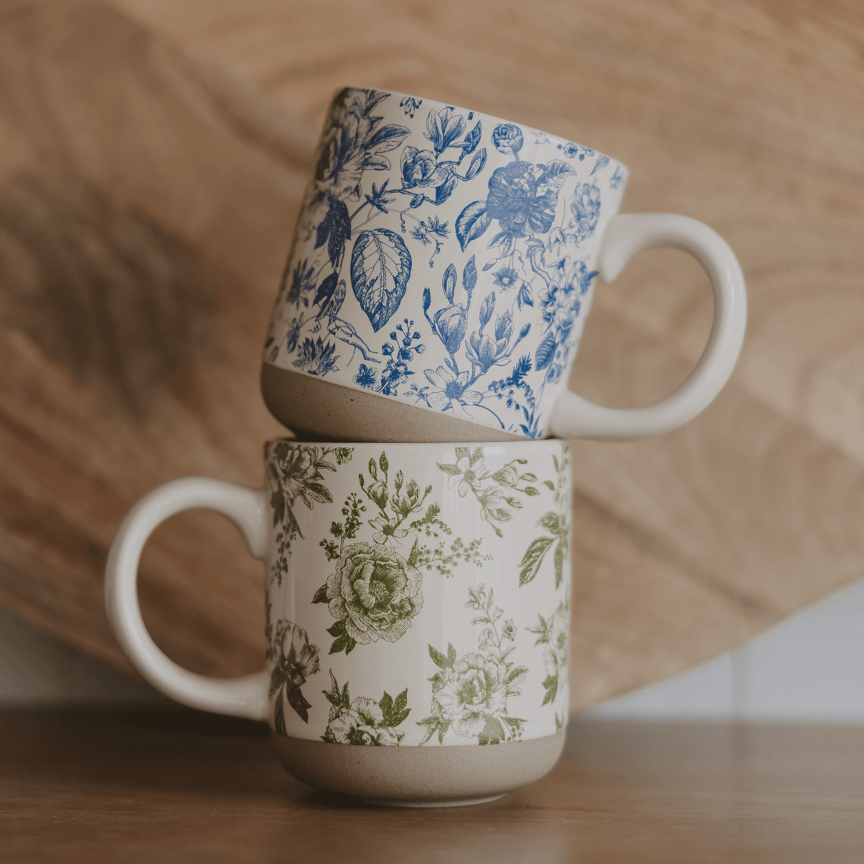Blue Delft 14oz Stoneware Coffee Mug