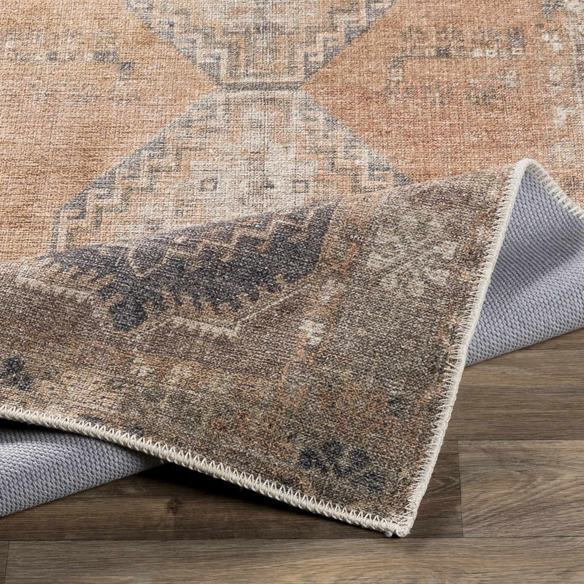 Boutique Rugs Carrabelle Peach Washable Area Rug - view 5