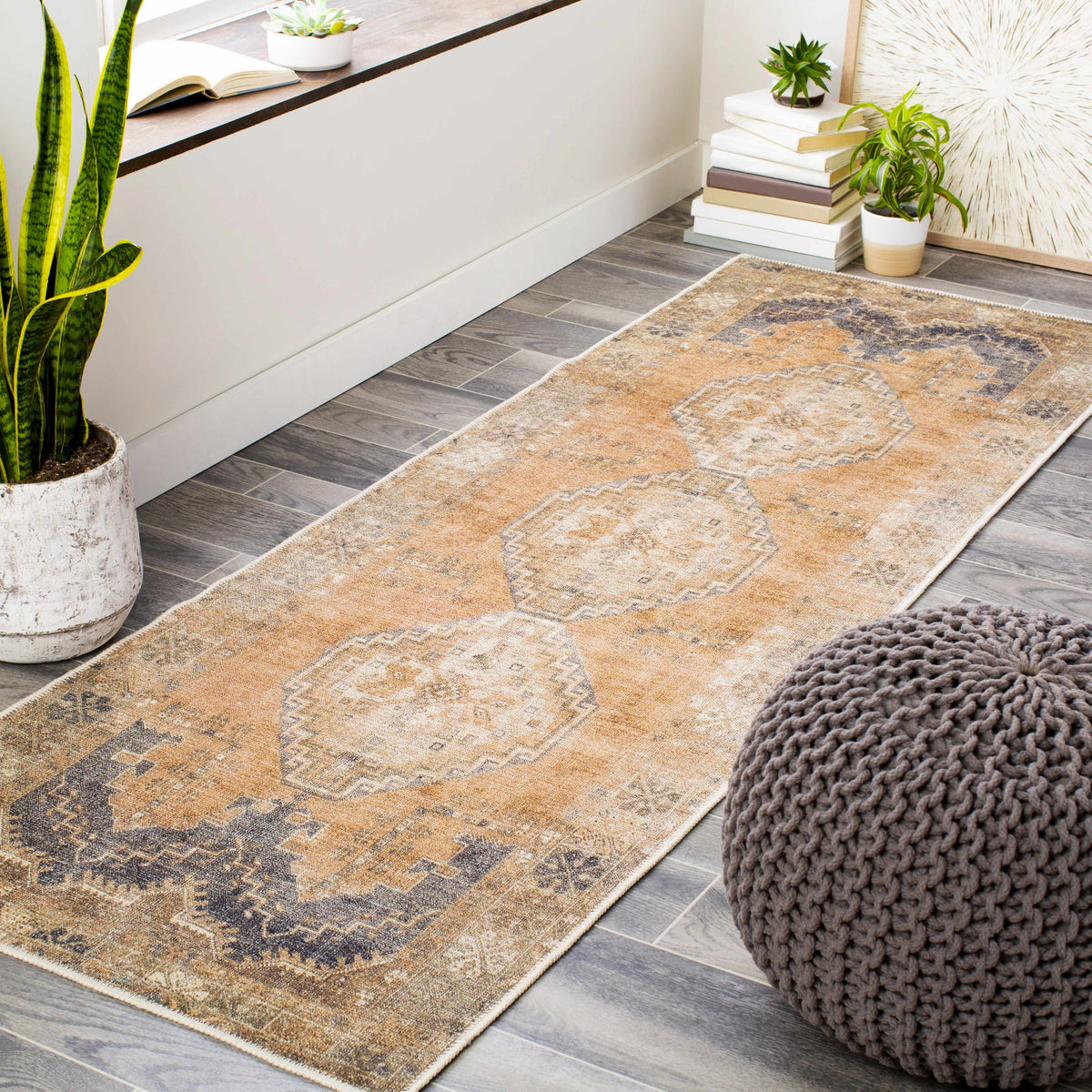 Boutique Rugs Carrabelle Peach Washable Area Rug - view 11